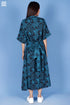 Mulmul Cotton Abbey Dress In Graphic Print